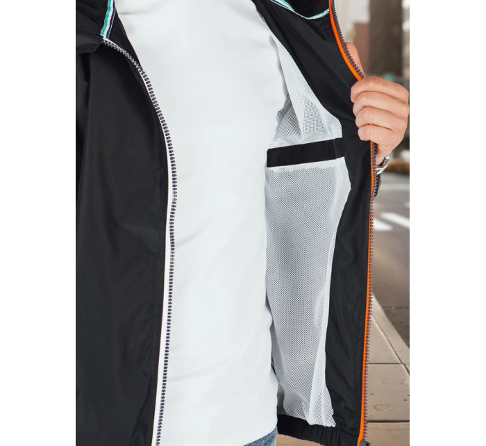 Pánská přechodná bunda černá FashionStreet TX4700