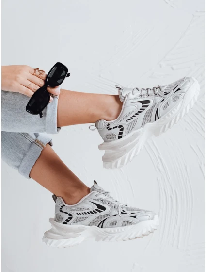 Dámské sportovní tenisky BLAZERO silver FashionStreet ZY1015