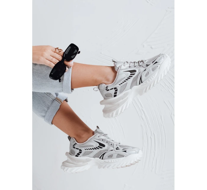 Dámské sportovní tenisky BLAZERO silver FashionStreet ZY1015