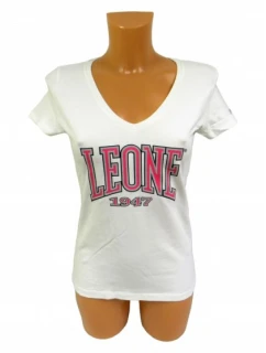 LEONE dámské tričko LW1022/S16 bílé "M"