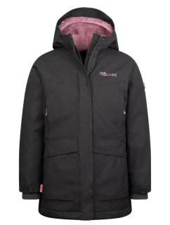 Dívčí nepromokavá zateplená bunda Coat PRO pro dívky šedá model 21858185 - Trollkids