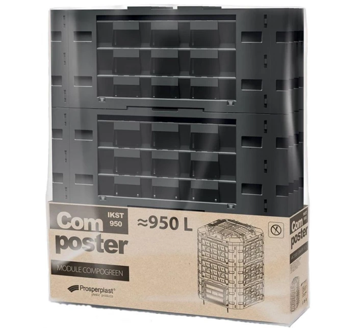 COMPOGREEN VARIO 950L GARDEN COMPOSTER dětské