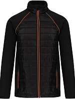 WK WK 6147 Pracovní hybridní bunda "Day-to-Day" 20.6147 black/orange