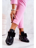 Kožené boty z kůže Černá model 21573469 - Boto