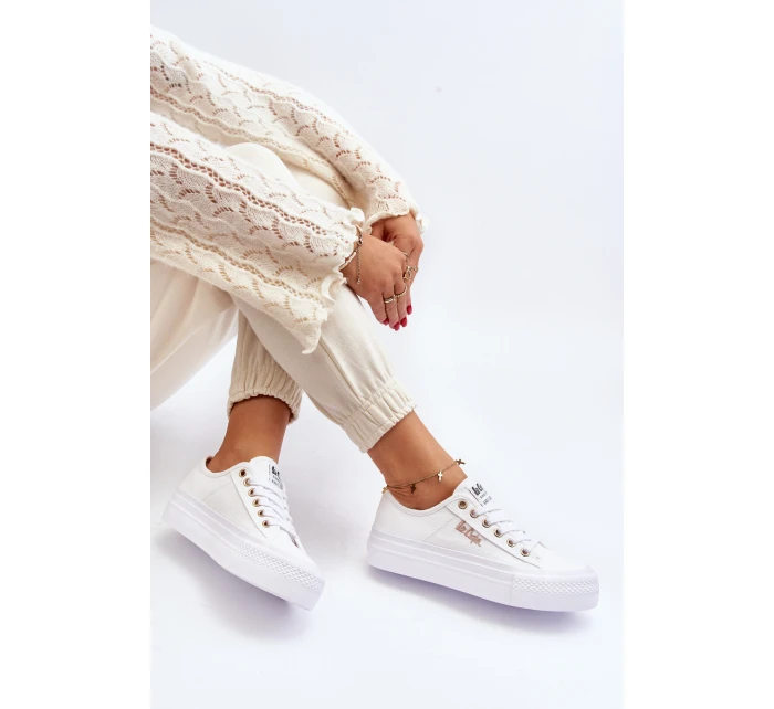 Bílé Dámské Tenisky na Platformě model 21648155 - Lee Cooper