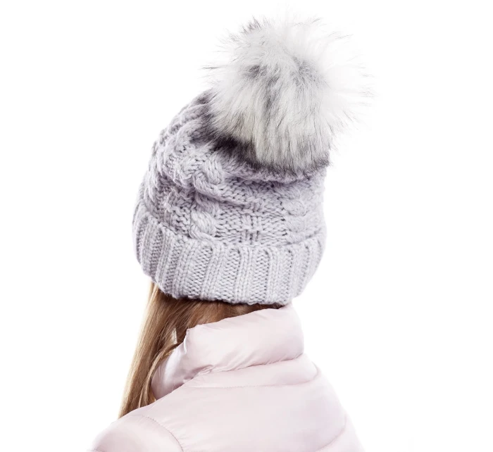 Dámská čepice AT CZ 1716501 světle šedá