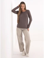 Bluzka RV BZ A model 21801765 szaro beżowy - FPrice Bluzka RV BZ A model 21801765 szaro beżowy - FPrice