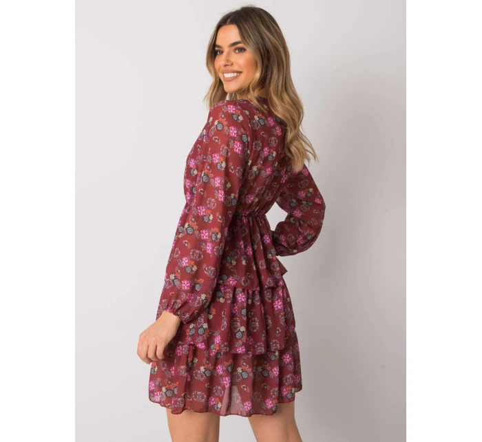 WN SK 21049 šaty.38X kaštanová