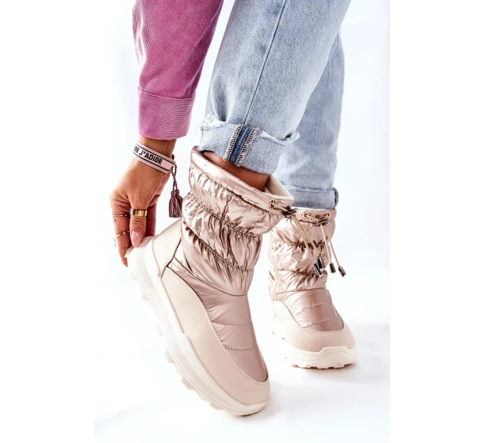 Dámské Sněhule Zlaté Starbone