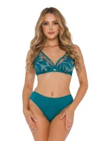 Dámské dvoudílné plavky Mystic 1 S115MS1 tm. zelené - Self Dámské dvoudílné plavky Mystic 1 S115MS1 tm. zelené - Self