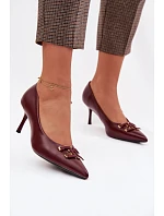 Lodičky na jehlovém podpatku model 225607 Step in style Lodičky na jehlovém podpatku model 225607 Step in style