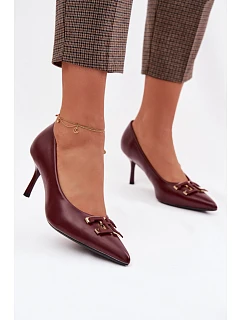 Lodičky na jehlovém podpatku model 225607 Step in style