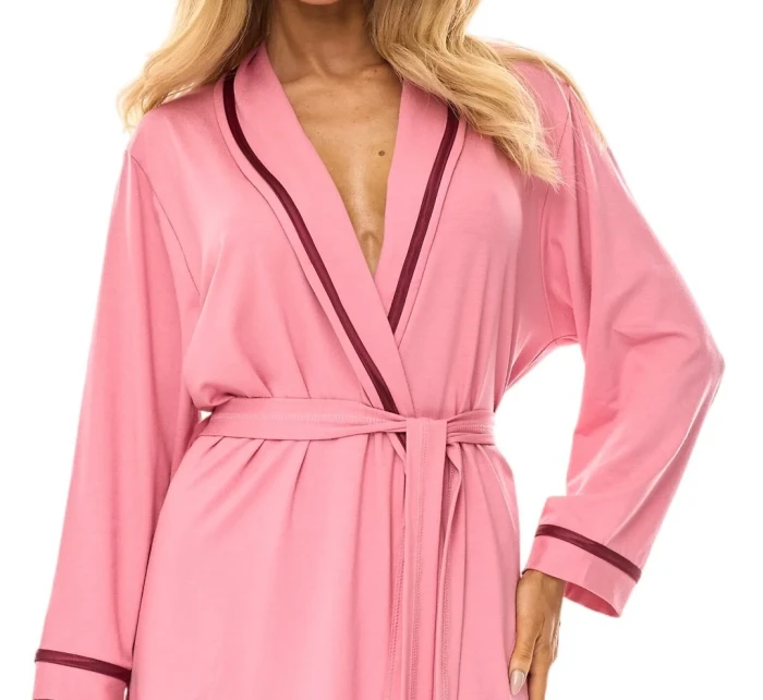 model 21052833 dlouhý dámský župan z viskózy M2XL - L&L