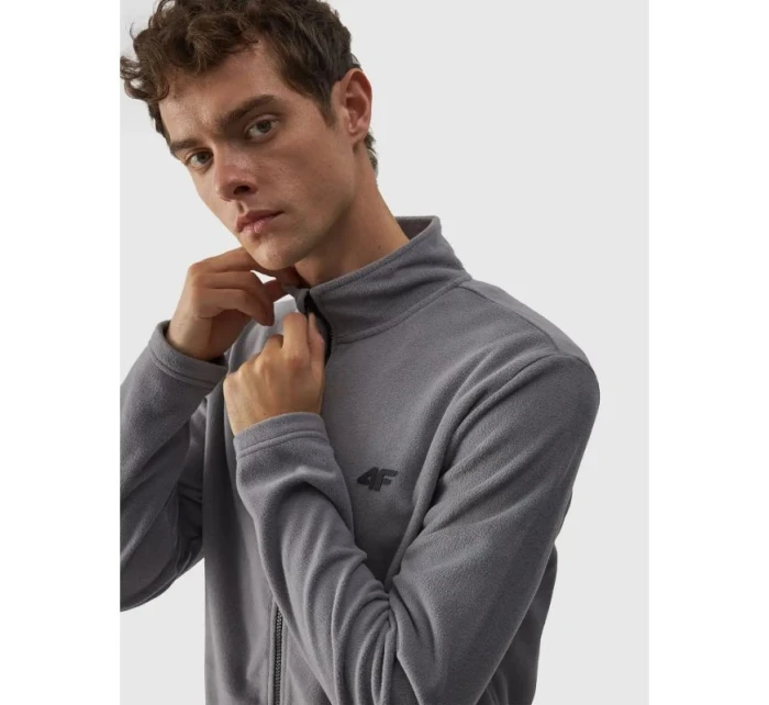 Fleecová mikina 4F M 4FWAW24TFLEM250-25S pánské Fleecová mikina 4F M 4FWAW24TFLEM250-25S pánské