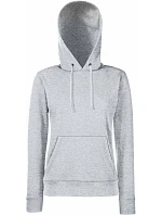 Classic LadyFit Hooded Sweat Dámská mikina s kapucí model 22536334 heather grey - Fruit of the Loom Classic LadyFit Hooded Sweat Dámská mikina s kapucí model 22536334 heather grey - Fruit of the Loom
