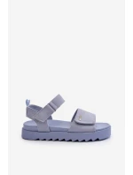 Semišové Sandály na Platformě Big Star model 21655470 - Big Star Shoes Semišové Sandály na Platformě Big Star model 21655470 - Big Star Shoes