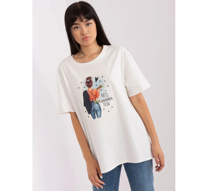 Tričko LK TS 509353.25P ecru