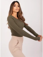 Bluzka RV BZ model 20136653 khaki - FPrice Bluzka RV BZ model 20136653 khaki - FPrice