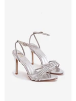 Sandály na podpatku model 222257 Step in style Sandály na podpatku model 222257 Step in style