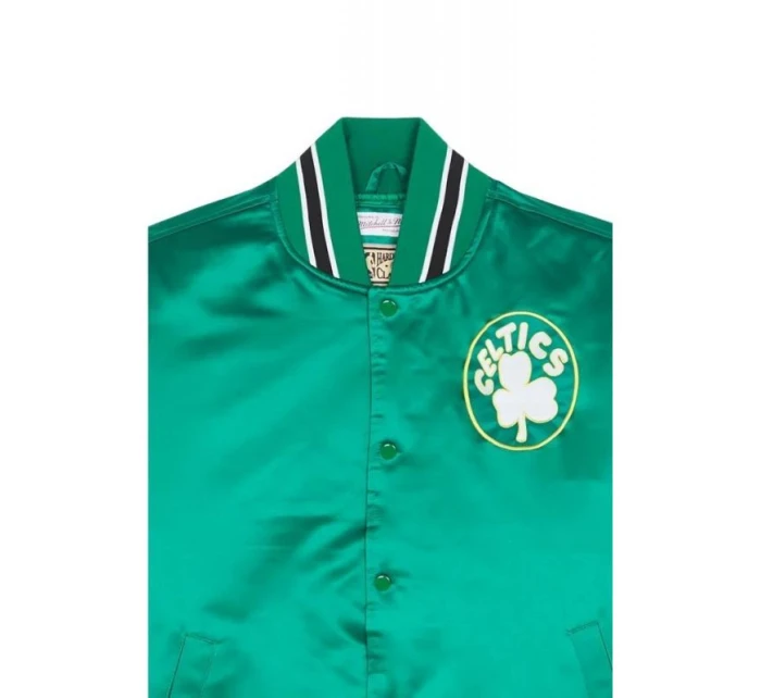 Mitchell & Ness NBA Boston Celtics Primetime Heavyweight Satin Jacket Vintage Logo Celtics M JK8453-BCEKYGN pánské Mitchell & Ness NBA Boston Celtics Primetime Heavyweight Satin Jacket Vintage Logo Celtics M JK8453-BCEKYGN pánské