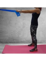 Fitness elastické LONG MEDIUM modré DK model 21155498 - PROfit