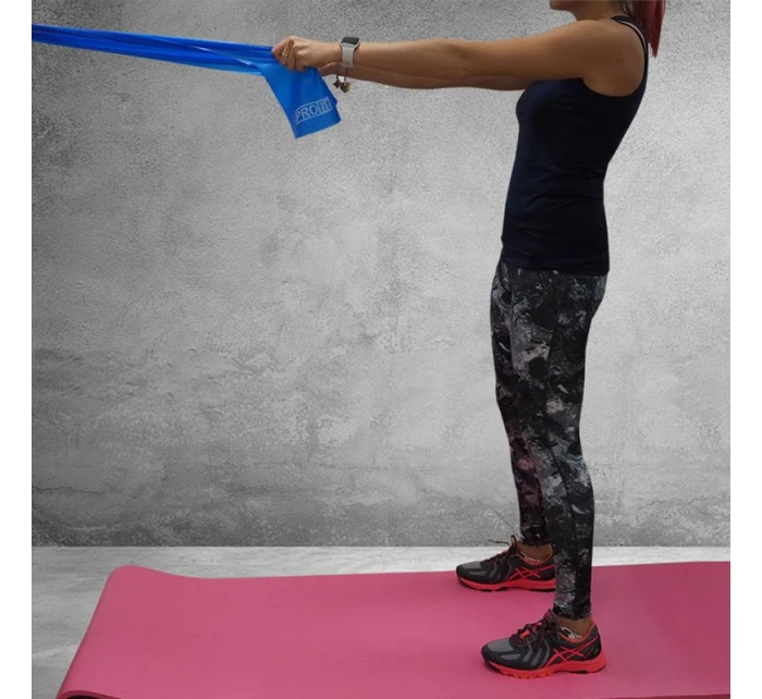 Fitness elastické LONG MEDIUM modré DK model 21155498 - PROfit