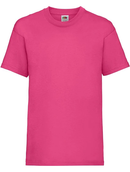 Fruit of the Loom Kids Valueweight T Dětské tričko 16.1033 fuchsia Fruit of the Loom Kids Valueweight T Dětské tričko 16.1033 fuchsia
