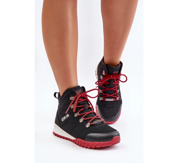 Dámské Sportovní Boty Big Star Černé model 21675772 - Big Star Shoes Dámské Sportovní Boty Big Star Černé model 21675772 - Big Star Shoes