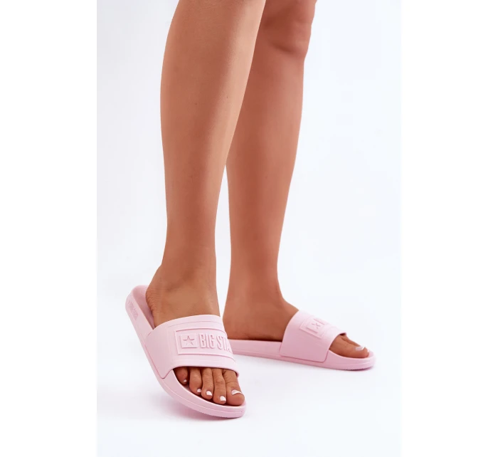 Lehké Dámské Sandály Big Star OO274036 Růžové