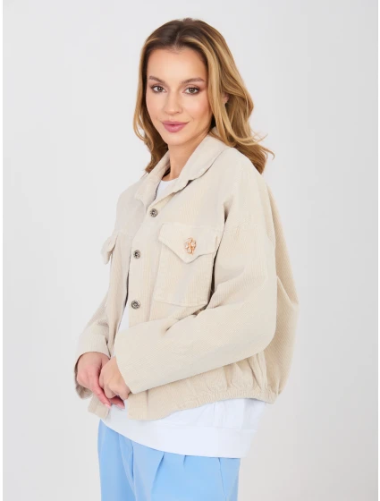 IT KR bunda FL10163.10 světle béžová IT KR bunda FL10163.10 světle béžová