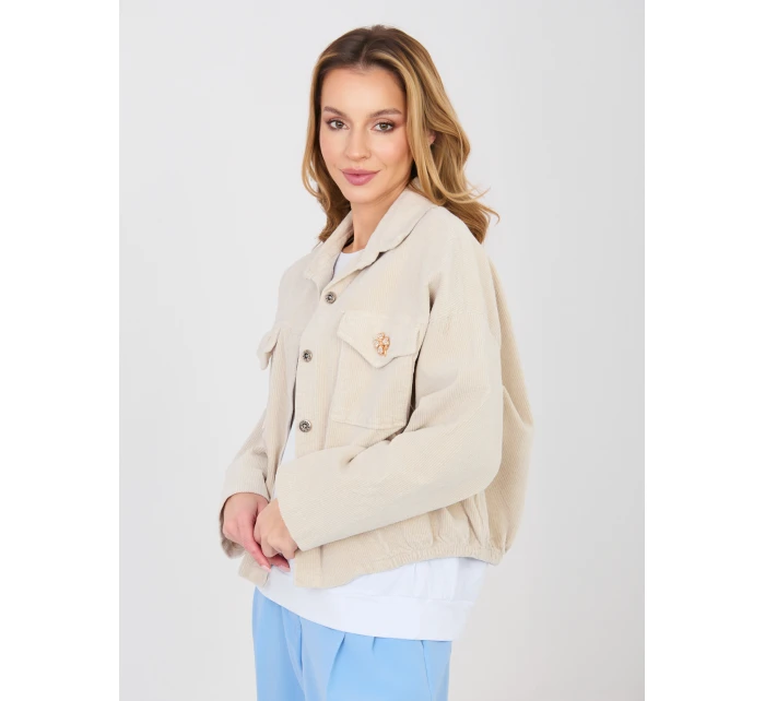 IT KR bunda FL10163.10 světle béžová IT KR bunda FL10163.10 světle béžová