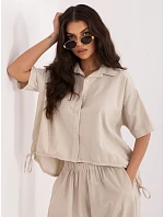 IT KS košile FL10320.12 béžová