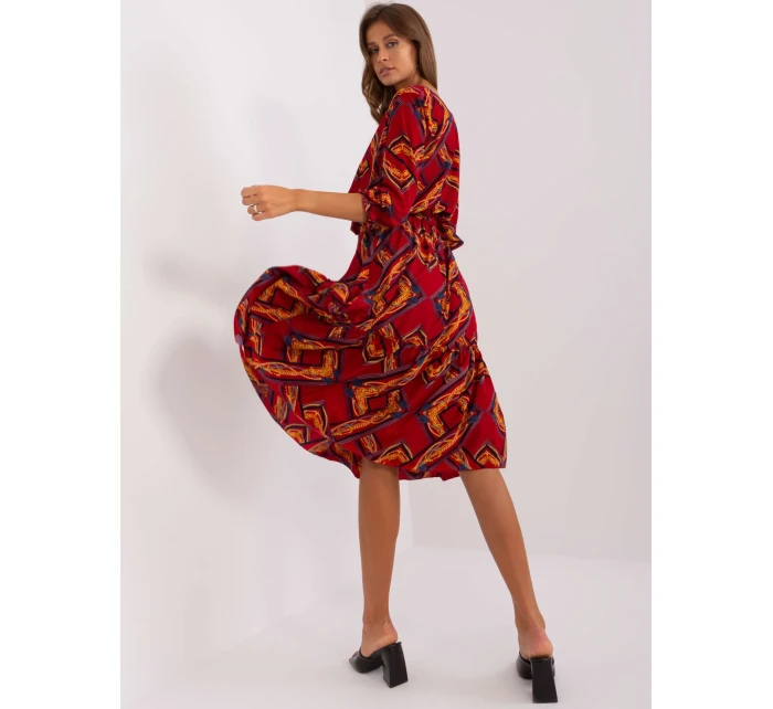 LK SK 507496 šaty.27P kaštanová