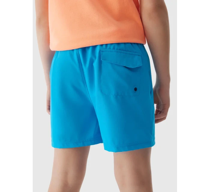 Chlapecké plážové šortky typu boardshorts 4F - modré Chlapecké plážové šortky typu boardshorts 4F - modré