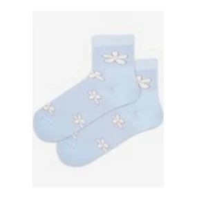 TENKÉ PONOŽKY BARVA 2-6 LET DÍVKY LEVANDULOVÁ 21-23