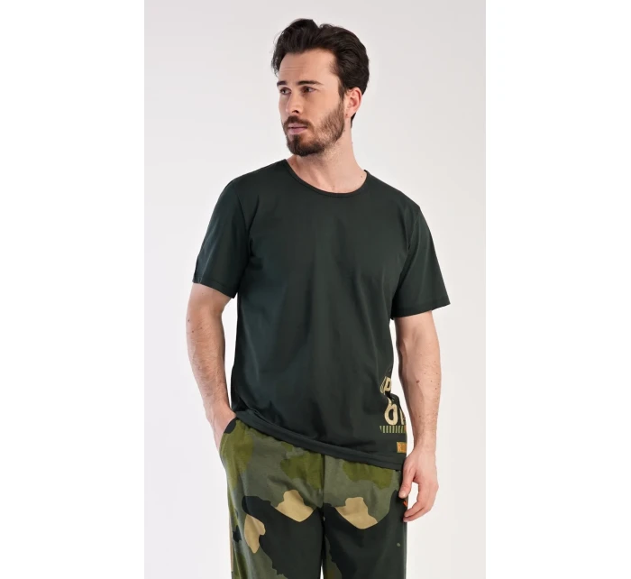 Pánské pyžamo dlouhé Army