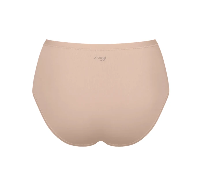 Dámské kalhotky GO Daily Cotton Midi 3P - BROWN - béžové 00LZ - SLOGGI Dámské kalhotky GO Daily Cotton Midi 3P - BROWN - béžové 00LZ - SLOGGI