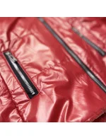 ZIMOWA KURTKA DAMSKA METALICZNA model 21242437 - Fashionable