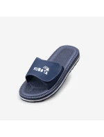 Sportovní žabky na suchý zip navy blue Kubota Sportovní žabky na suchý zip navy blue Kubota