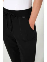 Vamp - Jednobarevné dlouhé kalhoty 20216 - Vamp