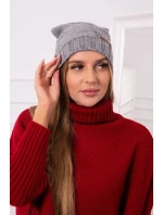 Fleecová čepice Ula K271 šedá Fleecová čepice Ula K271 šedá