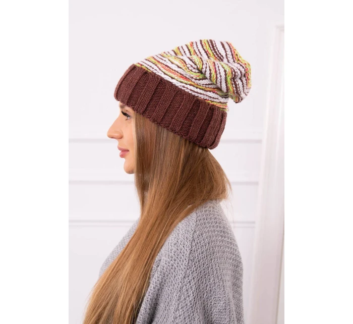 Dámská čepice Feba K330 hnědá Dámská čepice Feba K330 hnědá