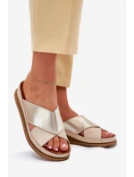 Kožené Dámské Sandály Na Platformě model 21701977 - Maciejka Kožené Dámské Sandály Na Platformě model 21701977 - Maciejka