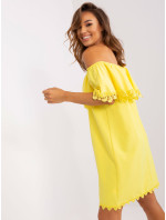 Sukienka LK SK 506313.66P żółty