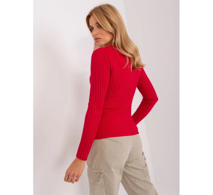 Sweter PM SW model 18900740 czerwony - FPrice Sweter PM SW model 18900740 czerwony - FPrice