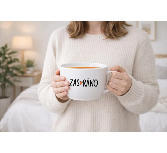ZAS_RÁNO - MEGA XXL keramický hrnek 1000 ml