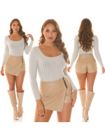 Sexy svetr Musthave Crop-Sweater