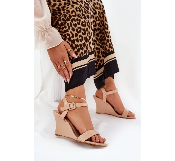 Bota na klínech  model 210797 Step in style