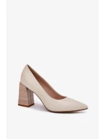 Lodičky na sloupku model 213892 Step in style