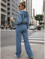 Dámský džínsový bomber modrý FashionStreet TY5603